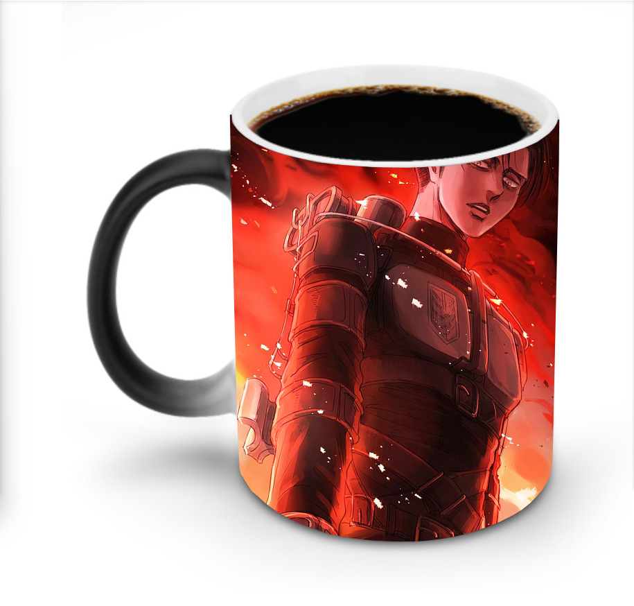 （画像用） 進撃の巨人 Attack on Titan 温度変色マグカップ
