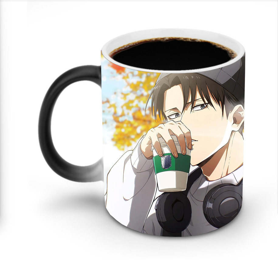 （画像用） 進撃の巨人 Attack on Titan 温度変色マグカップ