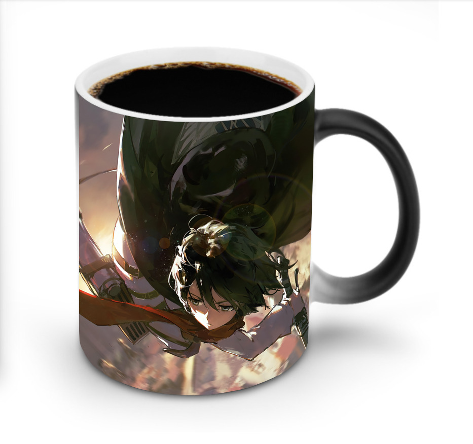 （画像用） 進撃の巨人 Attack on Titan 温度変色マグカップ