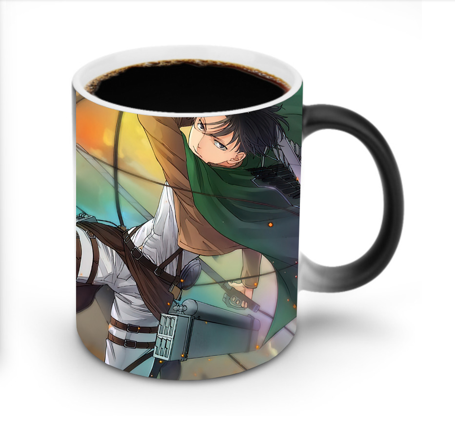 （画像用） 進撃の巨人 Attack on Titan 温度変色マグカップ