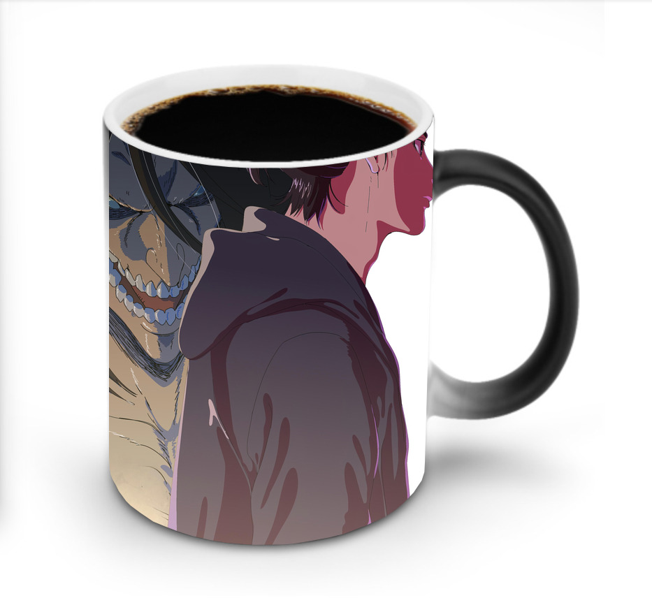 （画像用） 進撃の巨人 Attack on Titan 温度変色マグカップ