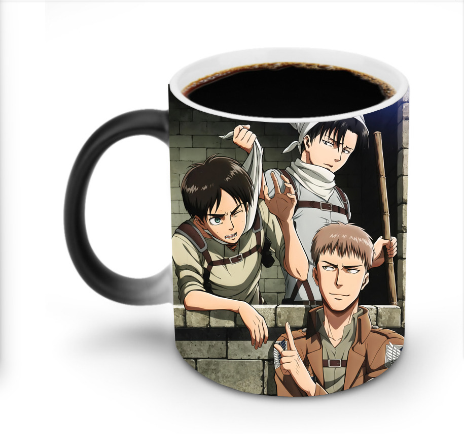 （画像用） 進撃の巨人 Attack on Titan 温度変色マグカップ
