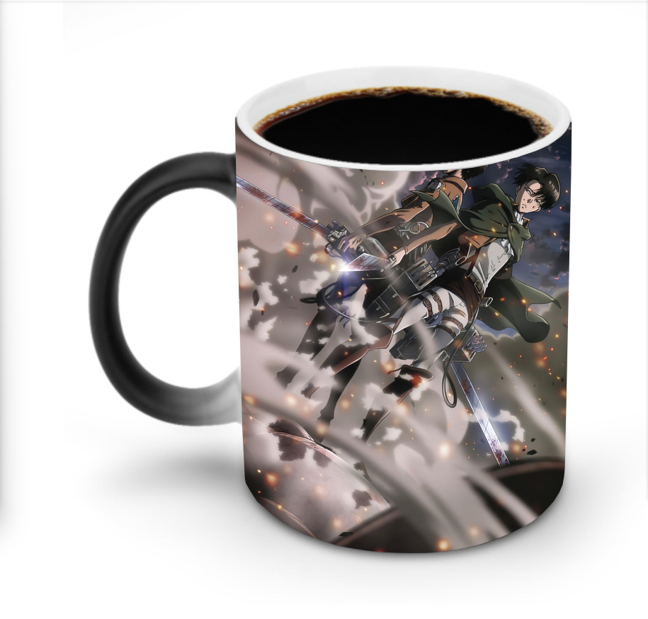 （画像用） 進撃の巨人 Attack on Titan 温度変色マグカップ