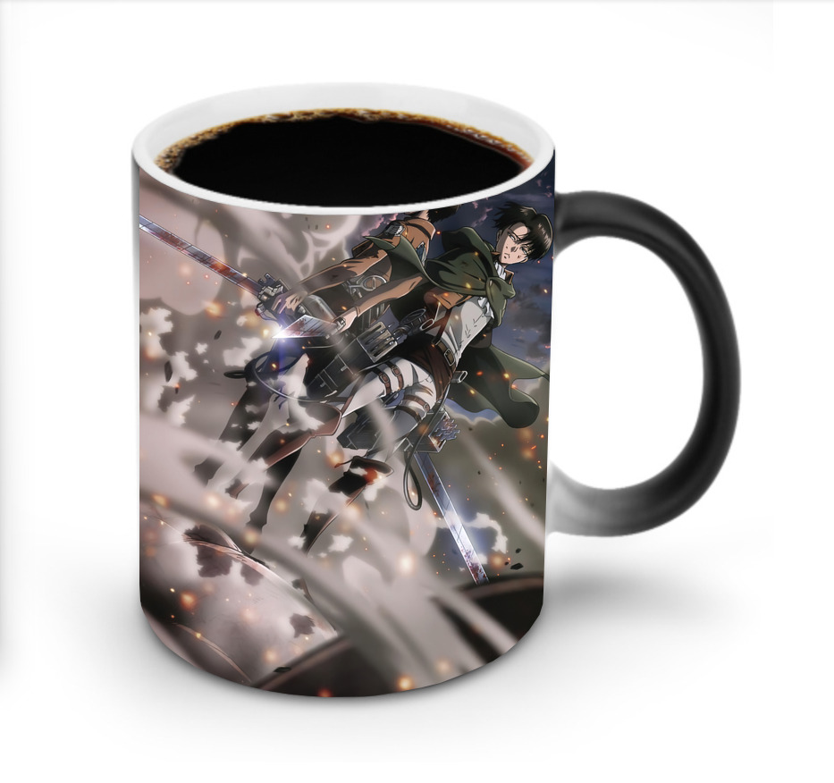 （画像用） 進撃の巨人 Attack on Titan 温度変色マグカップ