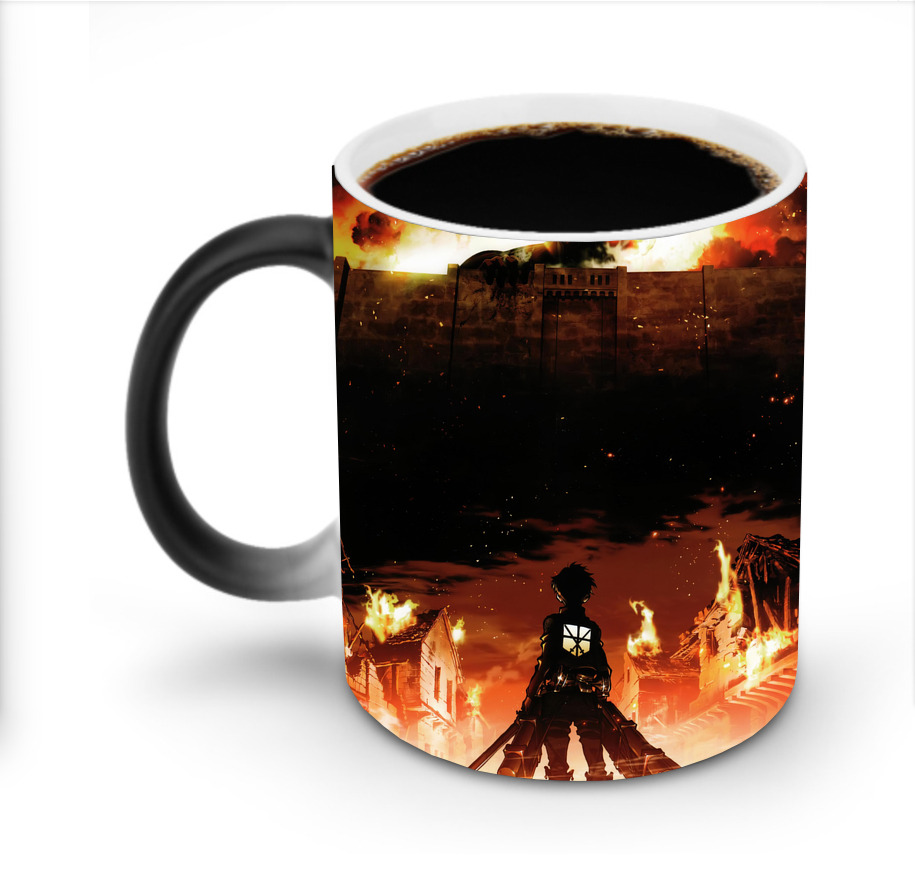（画像用） 進撃の巨人 Attack on Titan 温度変色マグカップ