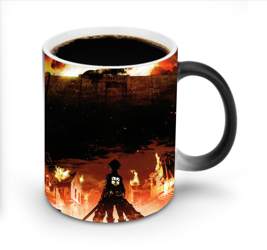 （画像用） 進撃の巨人 Attack on Titan 温度変色マグカップ