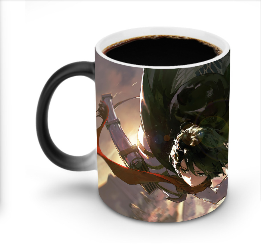 （画像用） 進撃の巨人 Attack on Titan 温度変色マグカップ
