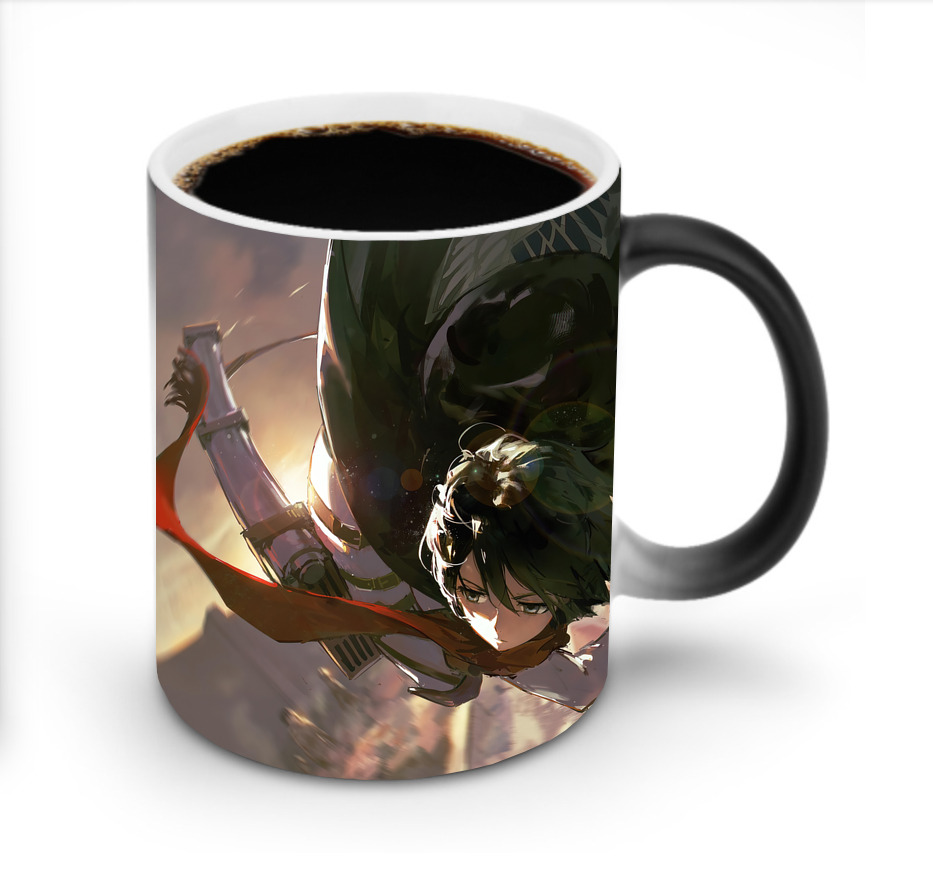（画像用） 進撃の巨人 Attack on Titan 温度変色マグカップ