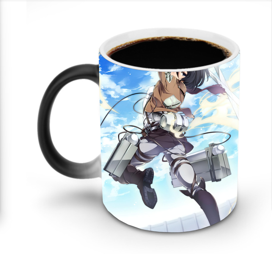 （画像用） 進撃の巨人 Attack on Titan 温度変色マグカップ