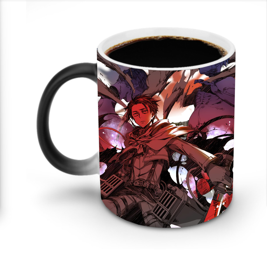 （画像用） 進撃の巨人 Attack on Titan 温度変色マグカップ