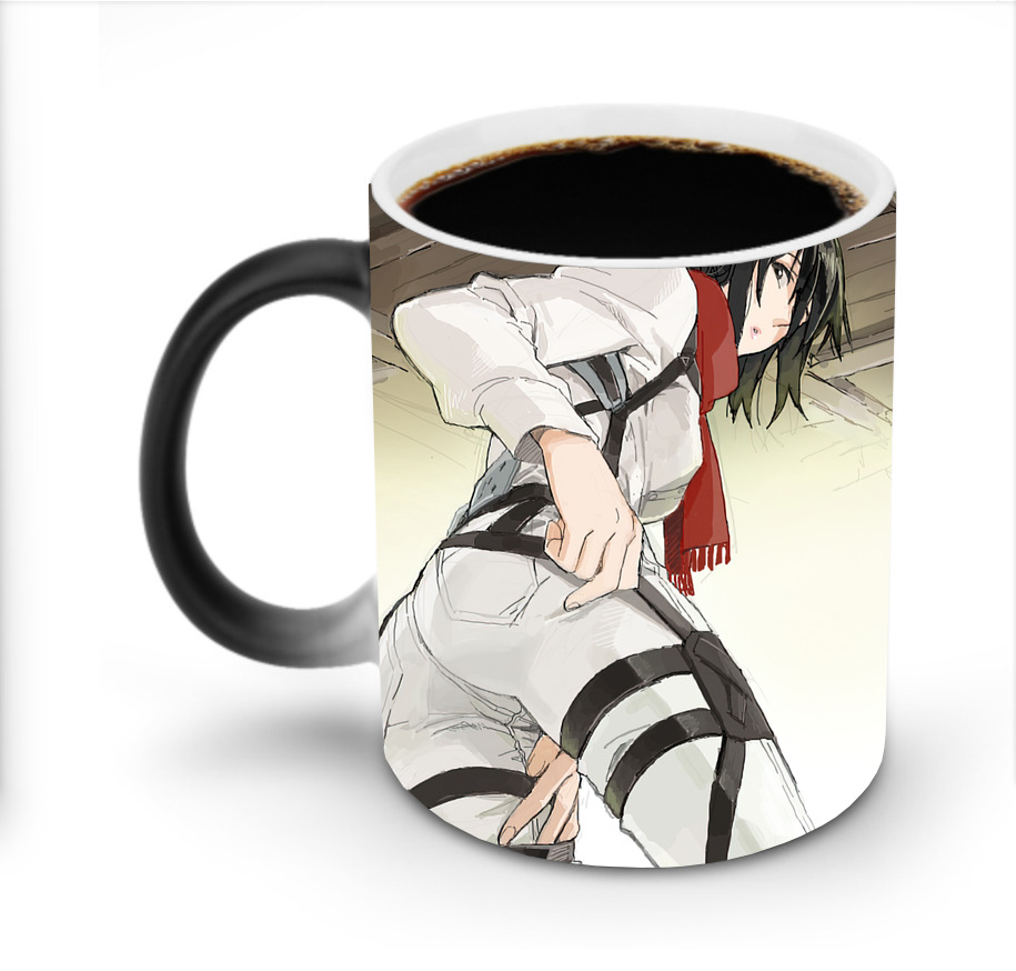（画像用） 進撃の巨人 Attack on Titan 温度変色マグカップ