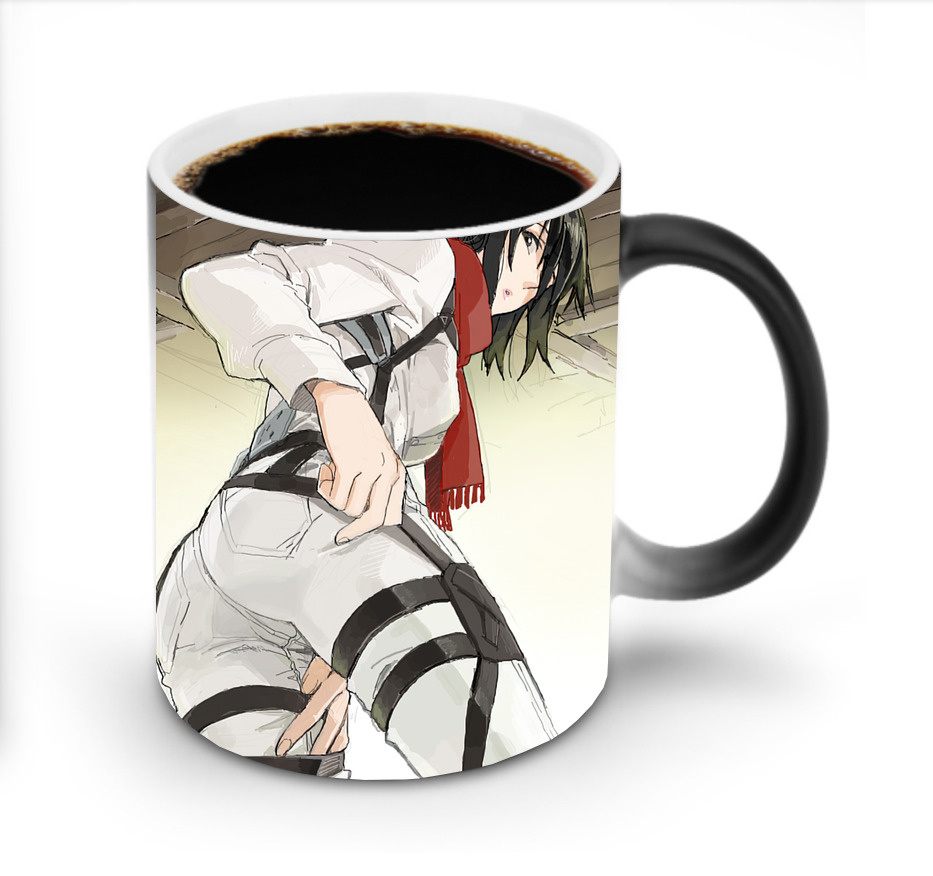 （画像用） 進撃の巨人 Attack on Titan 温度変色マグカップ