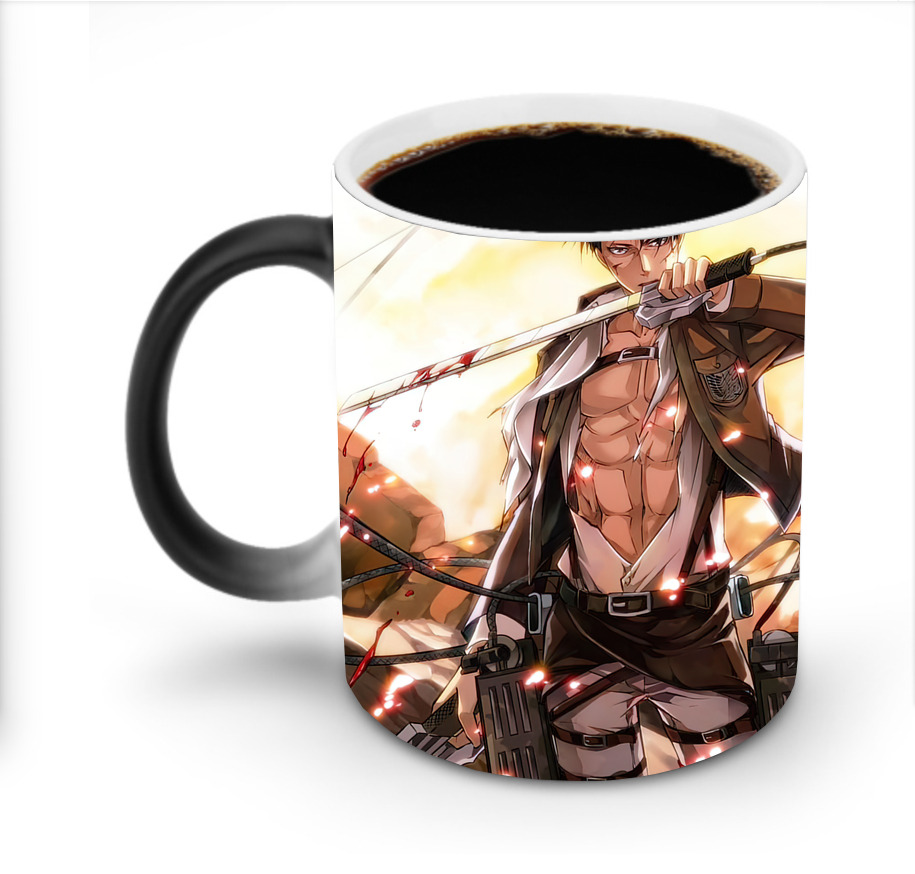（画像用） 進撃の巨人 Attack on Titan 温度変色マグカップ