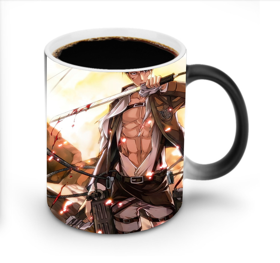 （画像用） 進撃の巨人 Attack on Titan 温度変色マグカップ