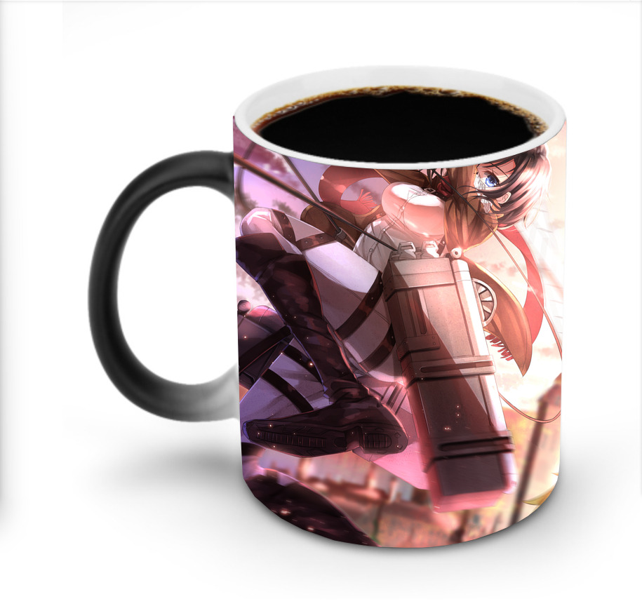 （画像用） 進撃の巨人 Attack on Titan 温度変色マグカップ