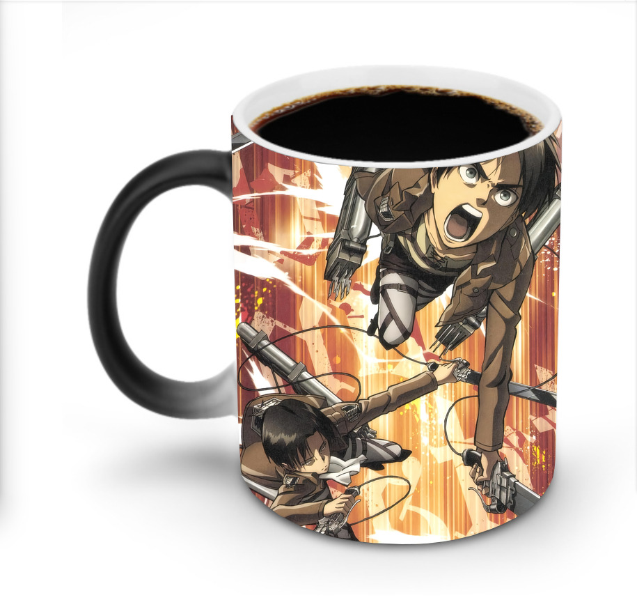 （画像用） 進撃の巨人 Attack on Titan 温度変色マグカップ