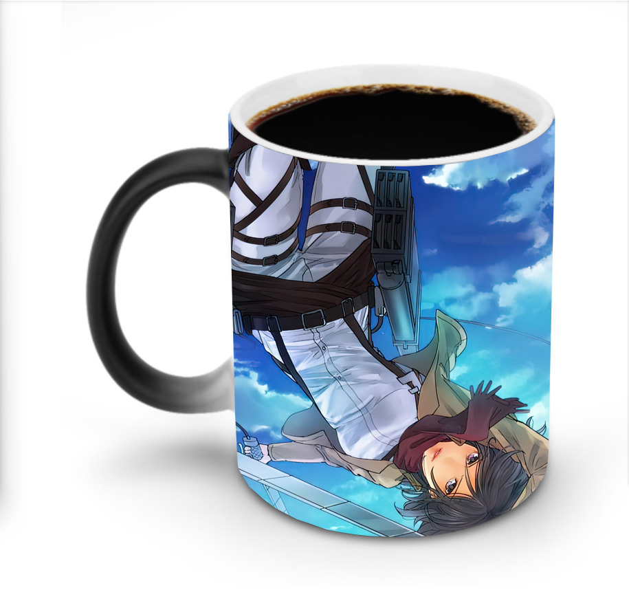 （画像用） 進撃の巨人 Attack on Titan 温度変色マグカップ