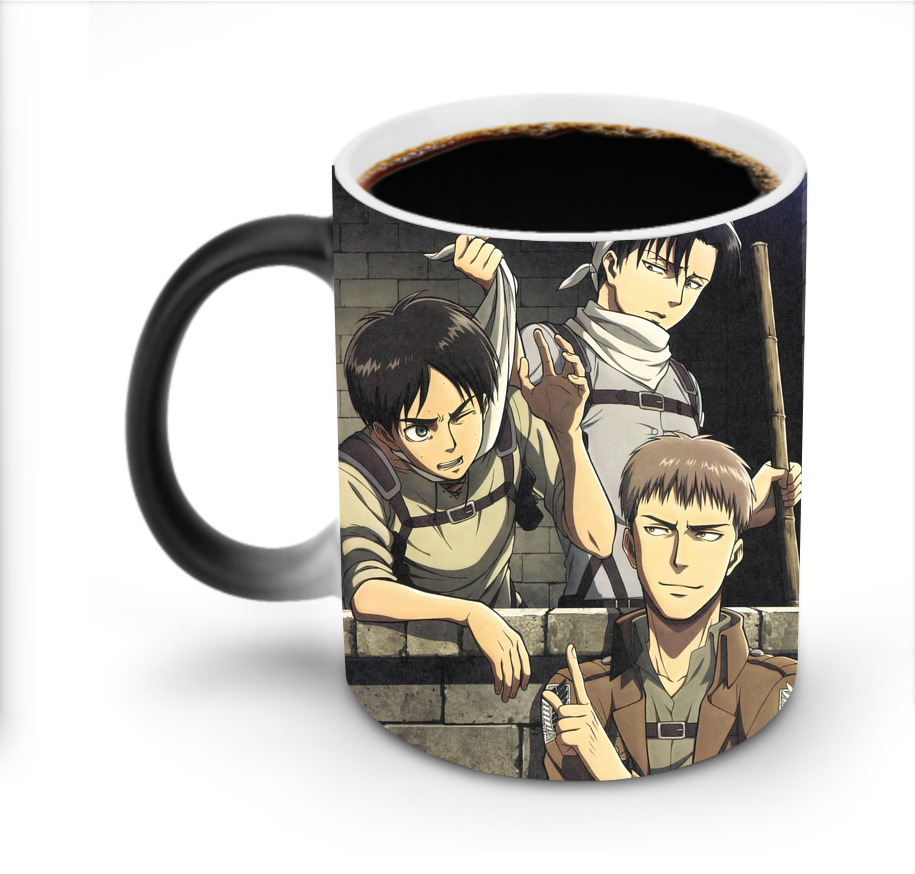 （画像用） 進撃の巨人 Attack on Titan 温度変色マグカップ