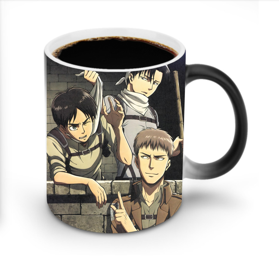 （画像用） 進撃の巨人 Attack on Titan 温度変色マグカップ