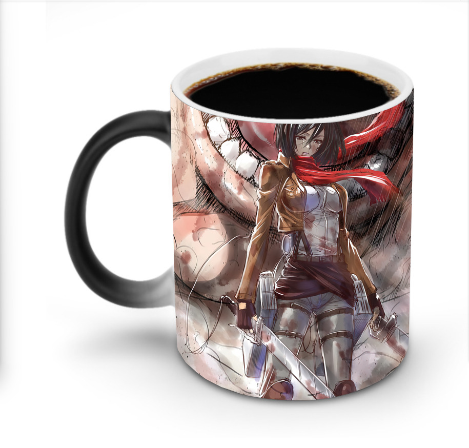 （画像用） 進撃の巨人 Attack on Titan 温度変色マグカップ