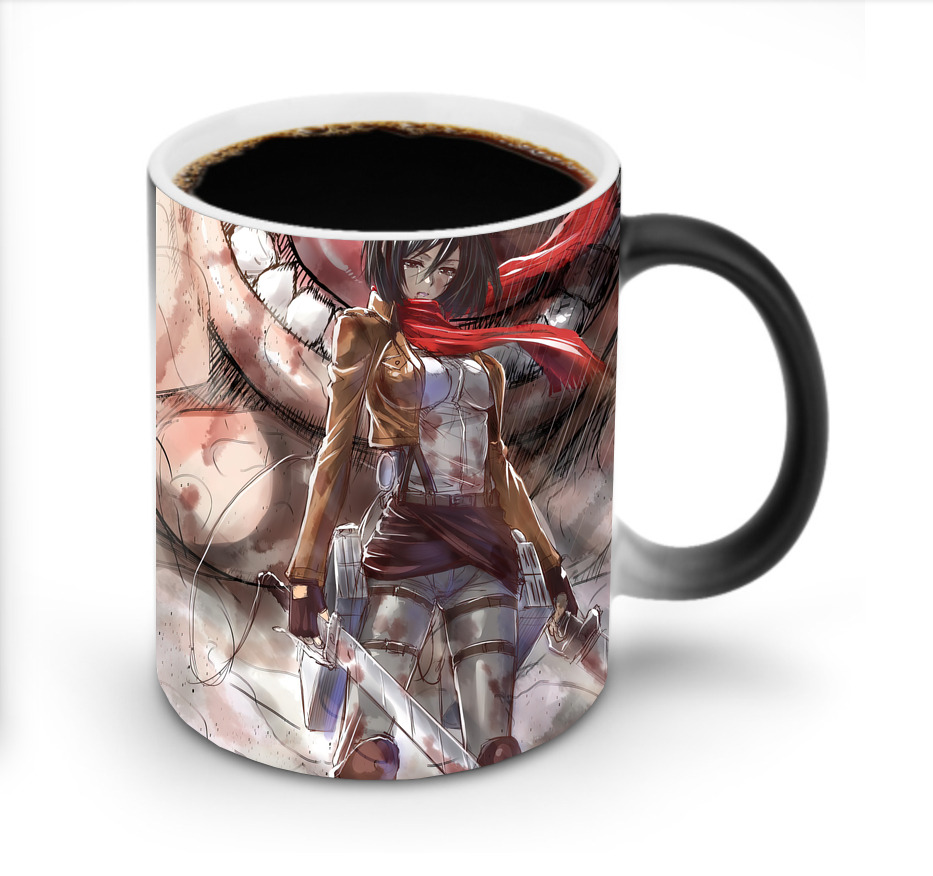 （画像用） 進撃の巨人 Attack on Titan 温度変色マグカップ