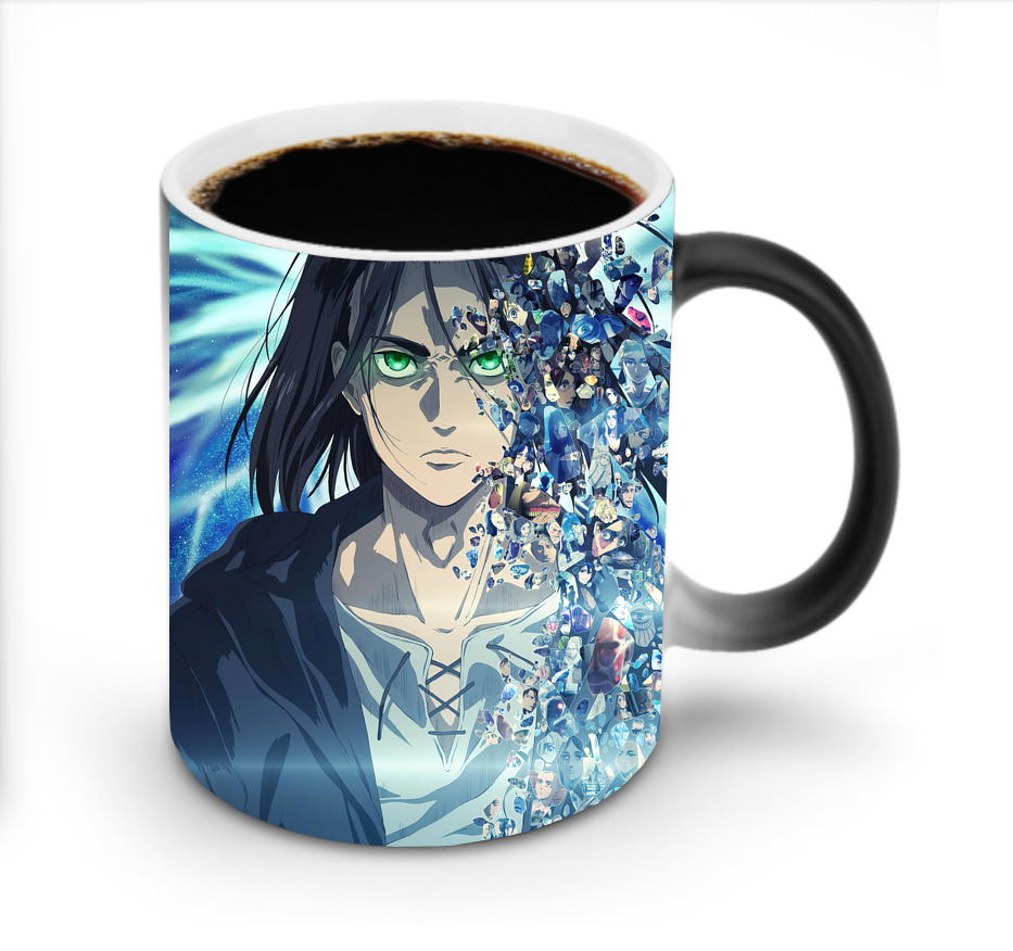 （画像用） 進撃の巨人 Attack on Titan 温度変色マグカップ