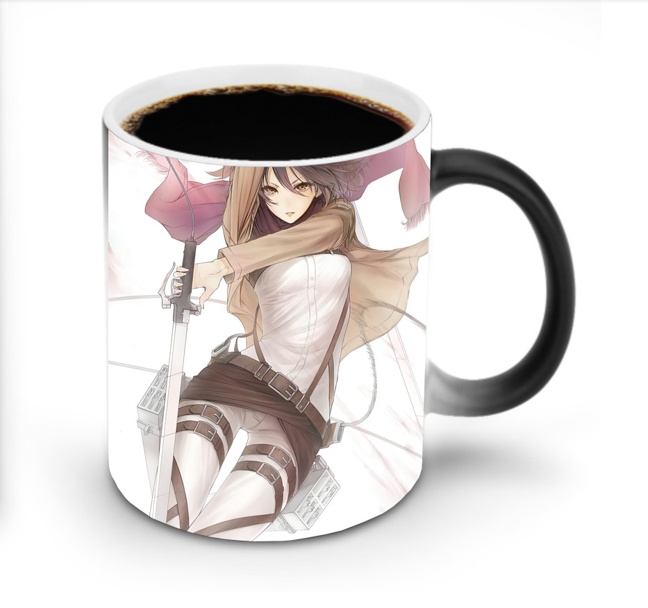 （画像用） 進撃の巨人 Attack on Titan 温度変色マグカップ