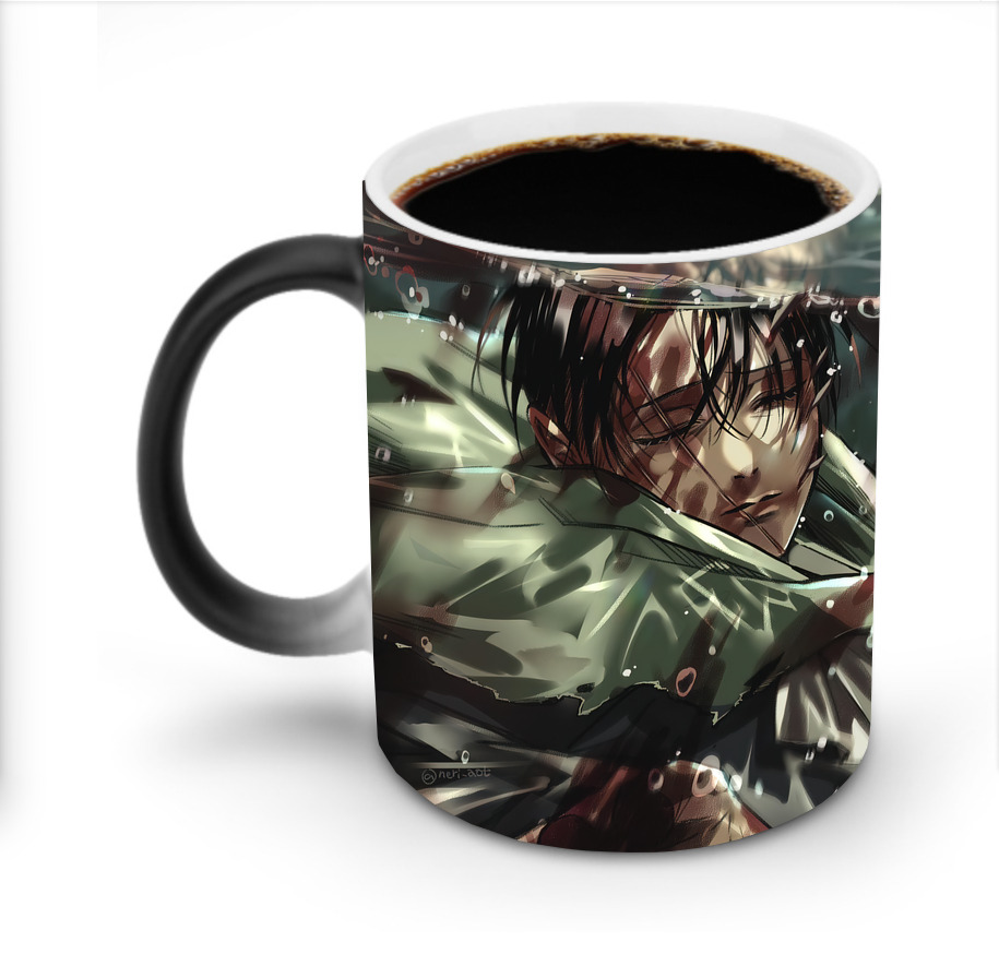 （画像用） 進撃の巨人 Attack on Titan 温度変色マグカップ