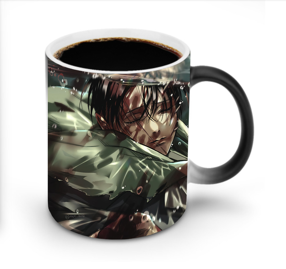 （画像用） 進撃の巨人 Attack on Titan 温度変色マグカップ