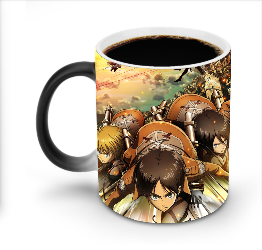 （画像用） 進撃の巨人 Attack on Titan 温度変色マグカップ