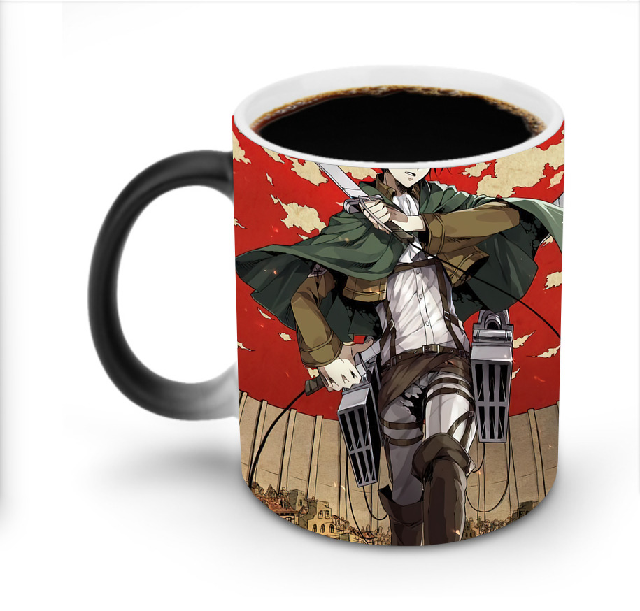 （画像用） 進撃の巨人 Attack on Titan 温度変色マグカップ