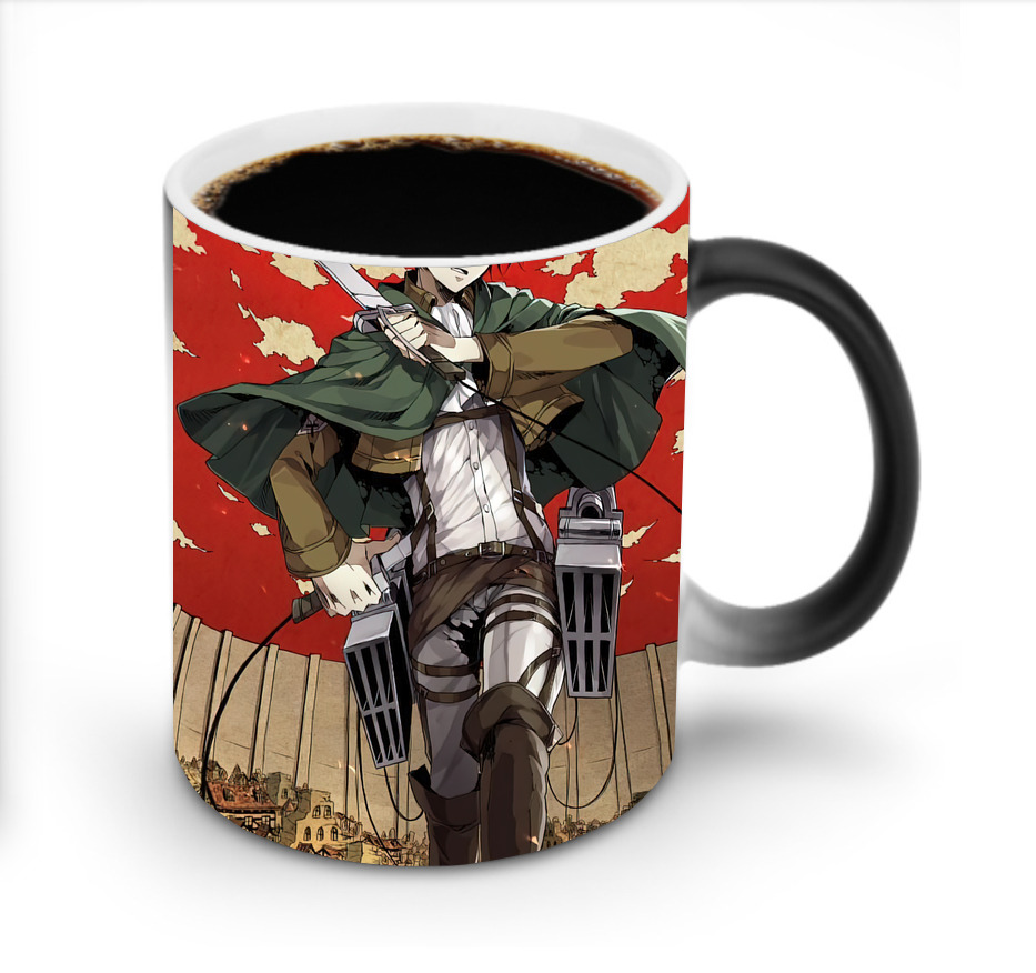 （画像用） 進撃の巨人 Attack on Titan 温度変色マグカップ