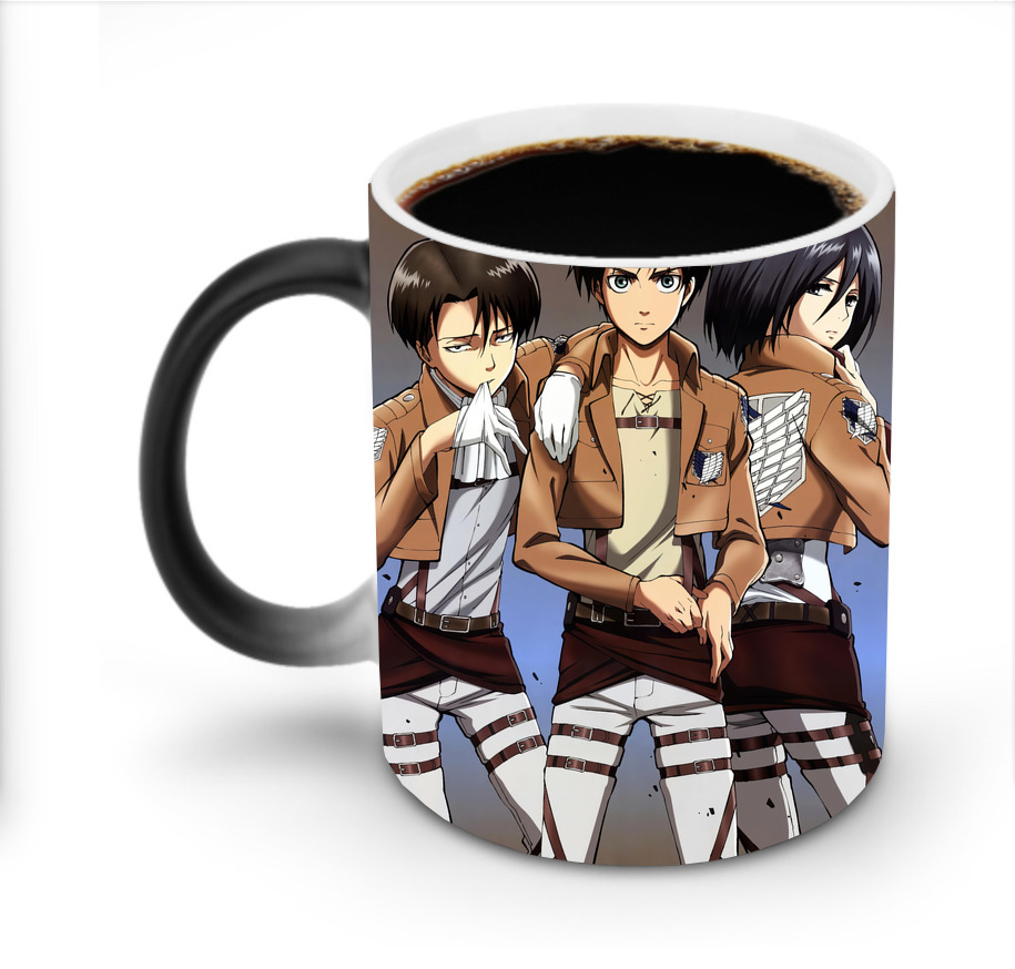 （画像用） 進撃の巨人 Attack on Titan 温度変色マグカップ