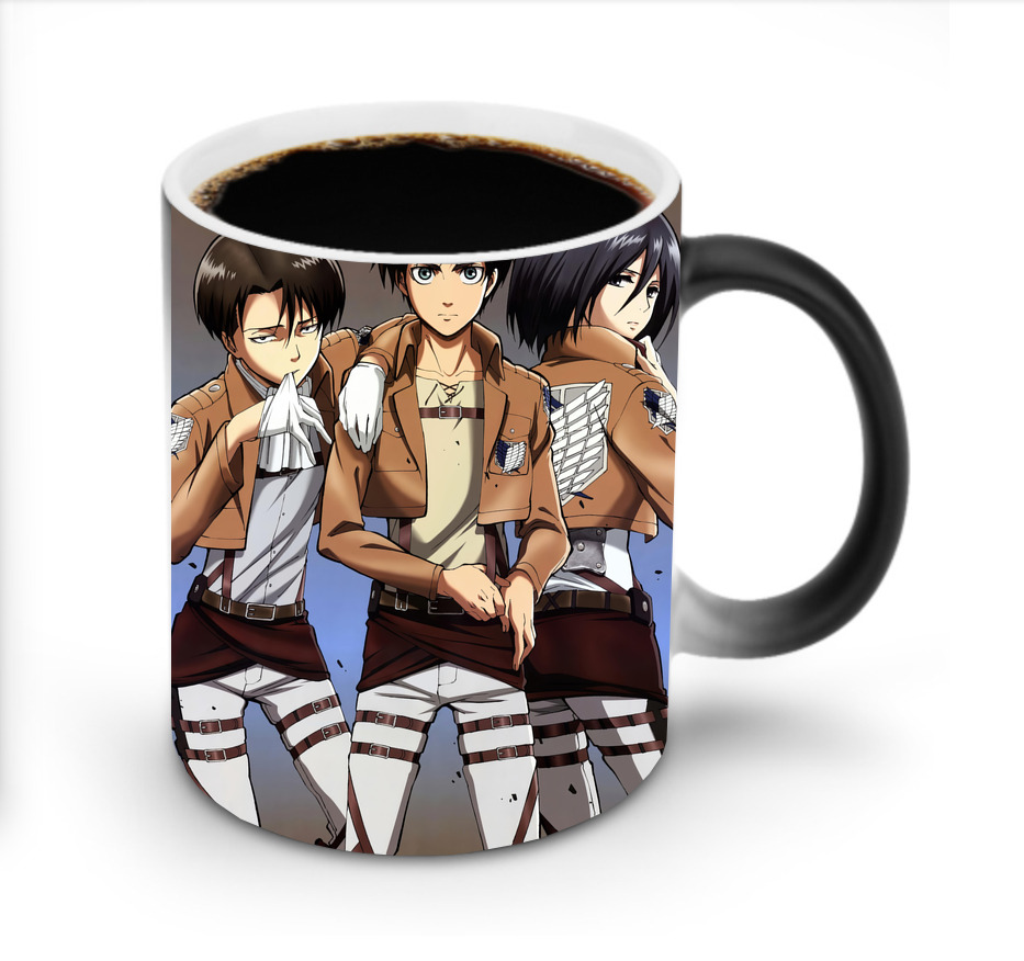 （画像用） 進撃の巨人 Attack on Titan 温度変色マグカップ
