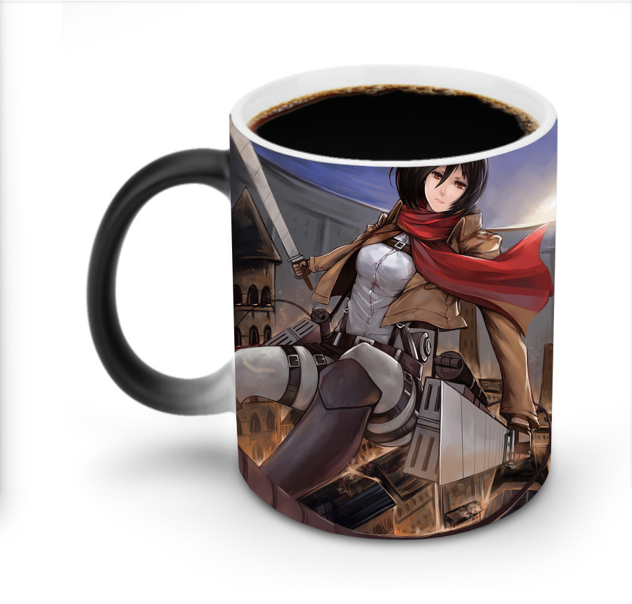 （画像用） 進撃の巨人 Attack on Titan 温度変色マグカップ