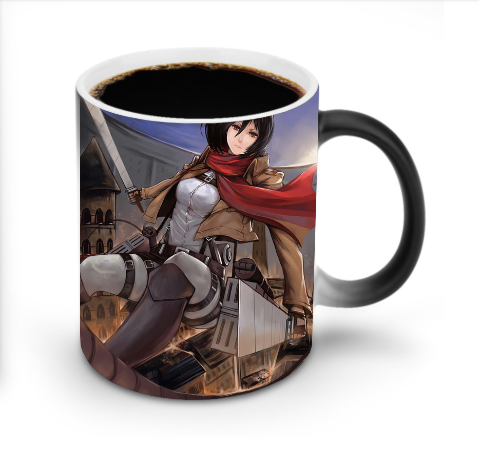 （画像用） 進撃の巨人 Attack on Titan 温度変色マグカップ