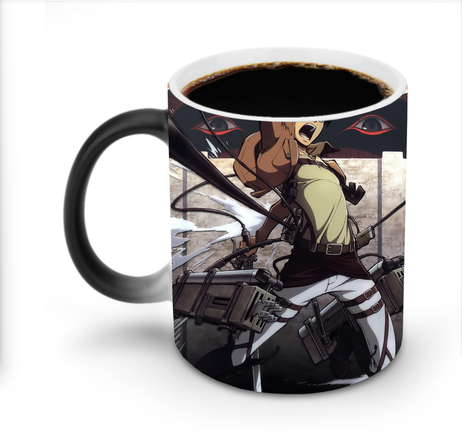 （画像用） 進撃の巨人 Attack on Titan 温度変色マグカップ