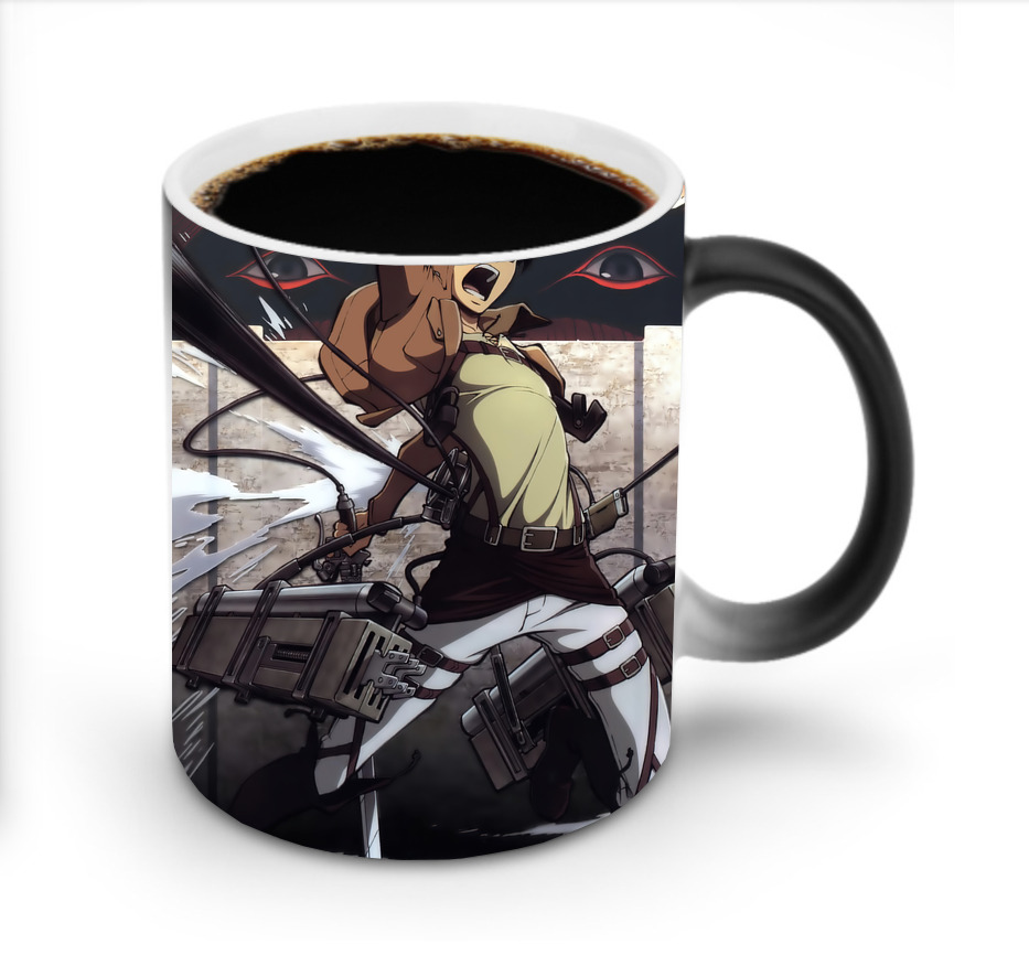 （画像用） 進撃の巨人 Attack on Titan 温度変色マグカップ