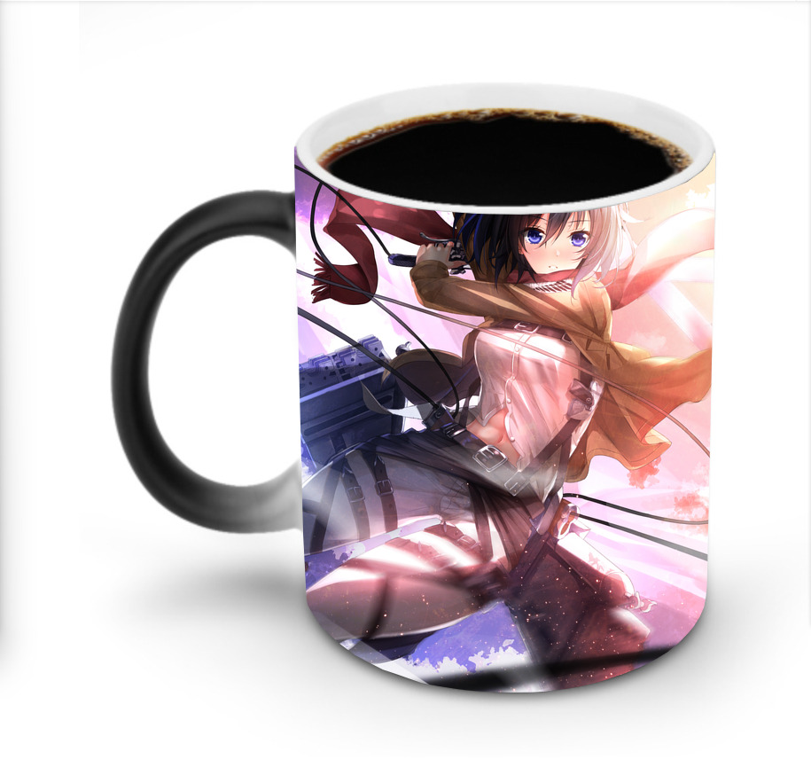 （画像用） 進撃の巨人 Attack on Titan 温度変色マグカップ