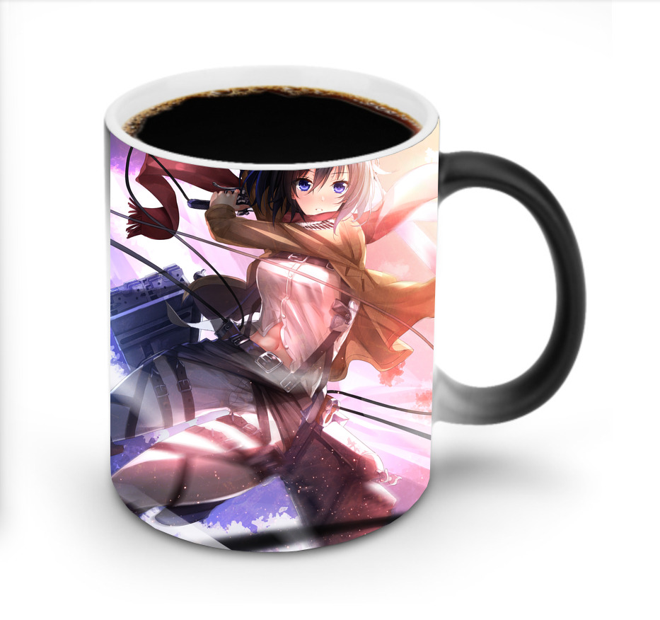 （画像用） 進撃の巨人 Attack on Titan 温度変色マグカップ