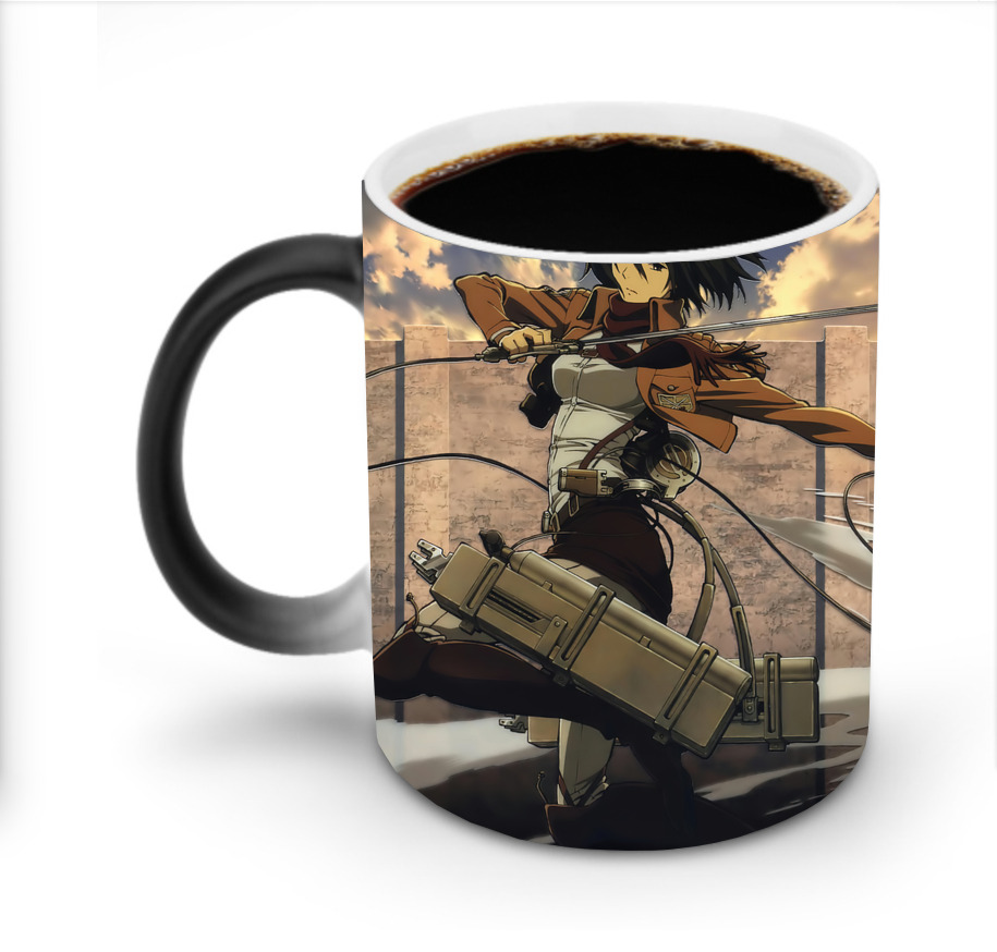 （画像用） 進撃の巨人 Attack on Titan 温度変色マグカップ