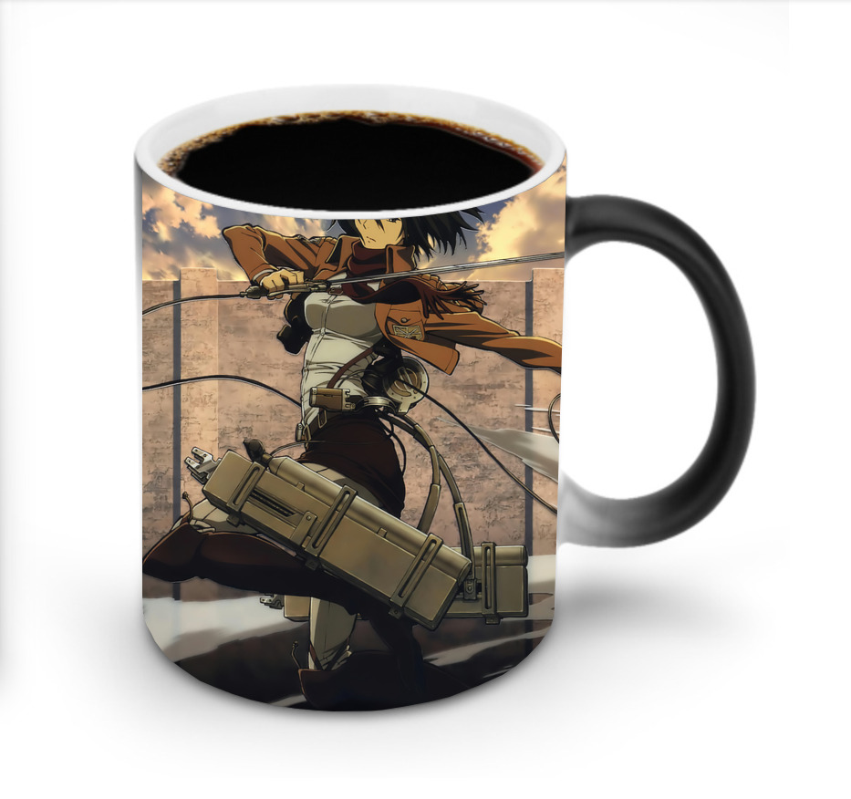 （画像用） 進撃の巨人 Attack on Titan 温度変色マグカップ