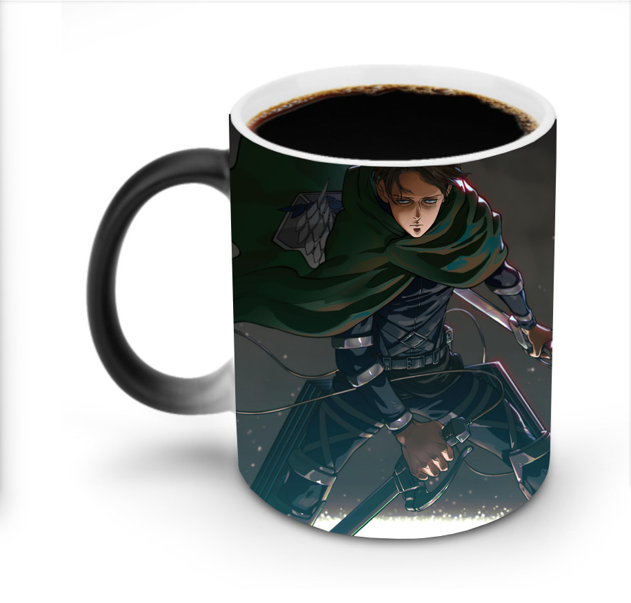 （画像用） 進撃の巨人 Attack on Titan 温度変色マグカップ