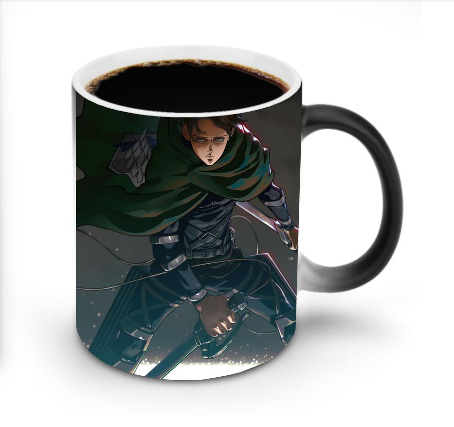 （画像用） 進撃の巨人 Attack on Titan 温度変色マグカップ