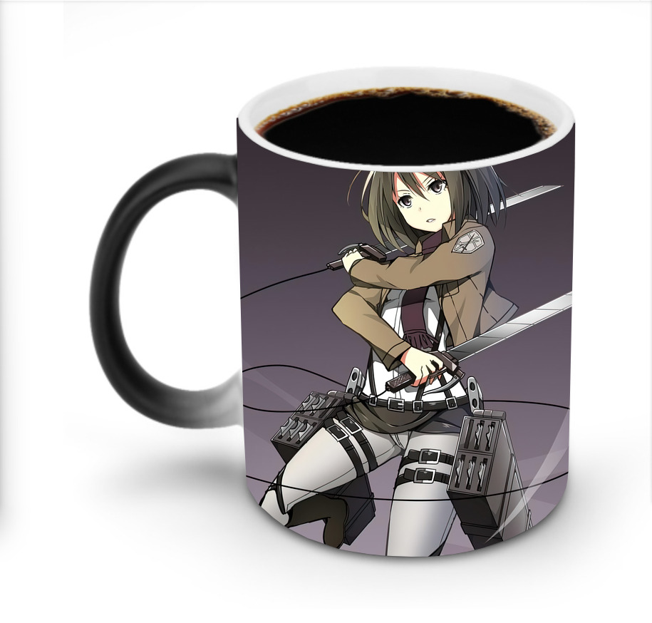（画像用） 進撃の巨人 Attack on Titan 温度変色マグカップ