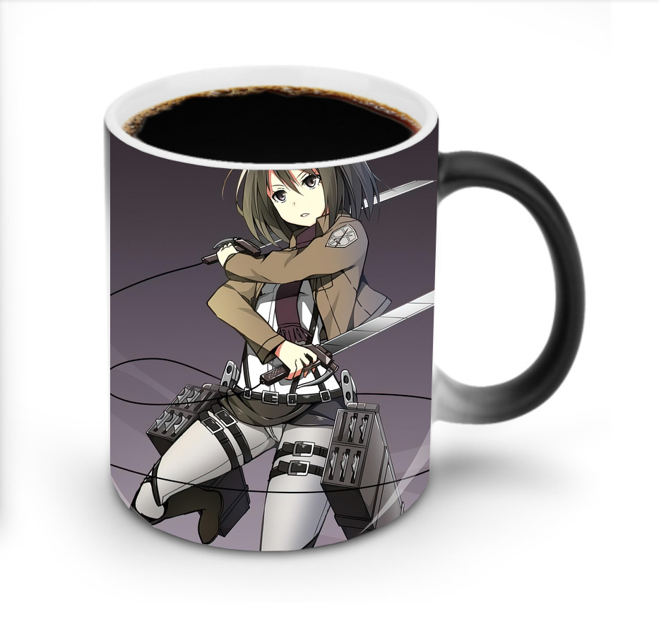 （画像用） 進撃の巨人 Attack on Titan 温度変色マグカップ