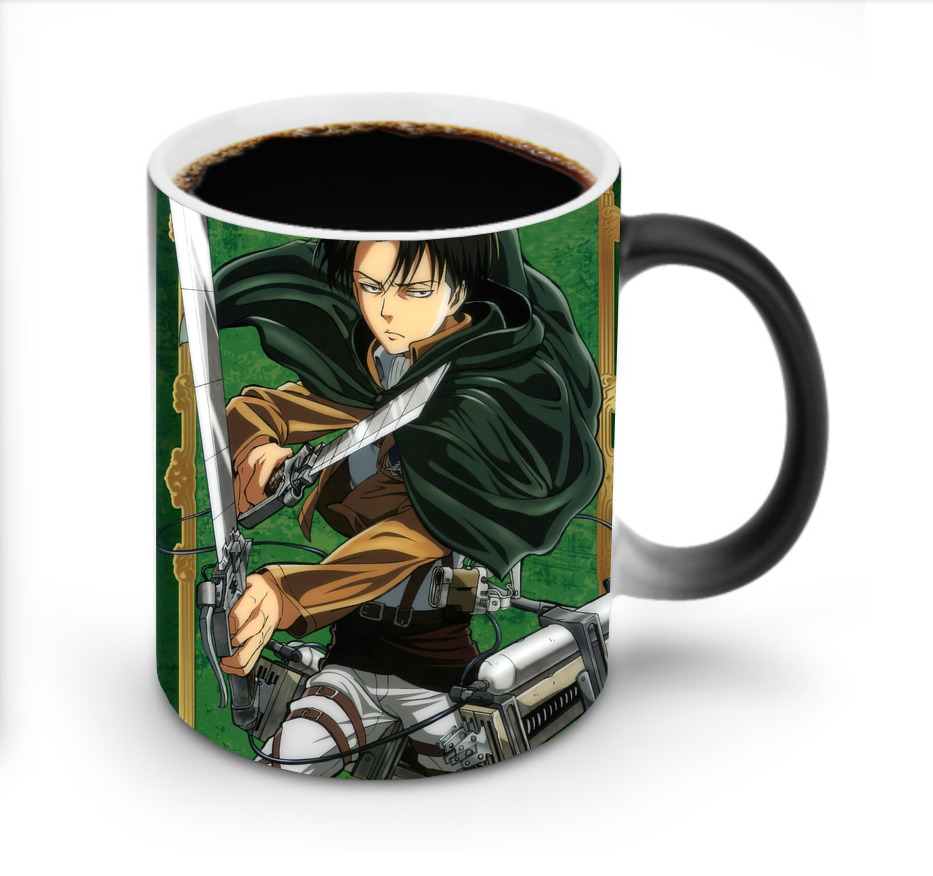 （画像用） 進撃の巨人 Attack on Titan 温度変色マグカップ