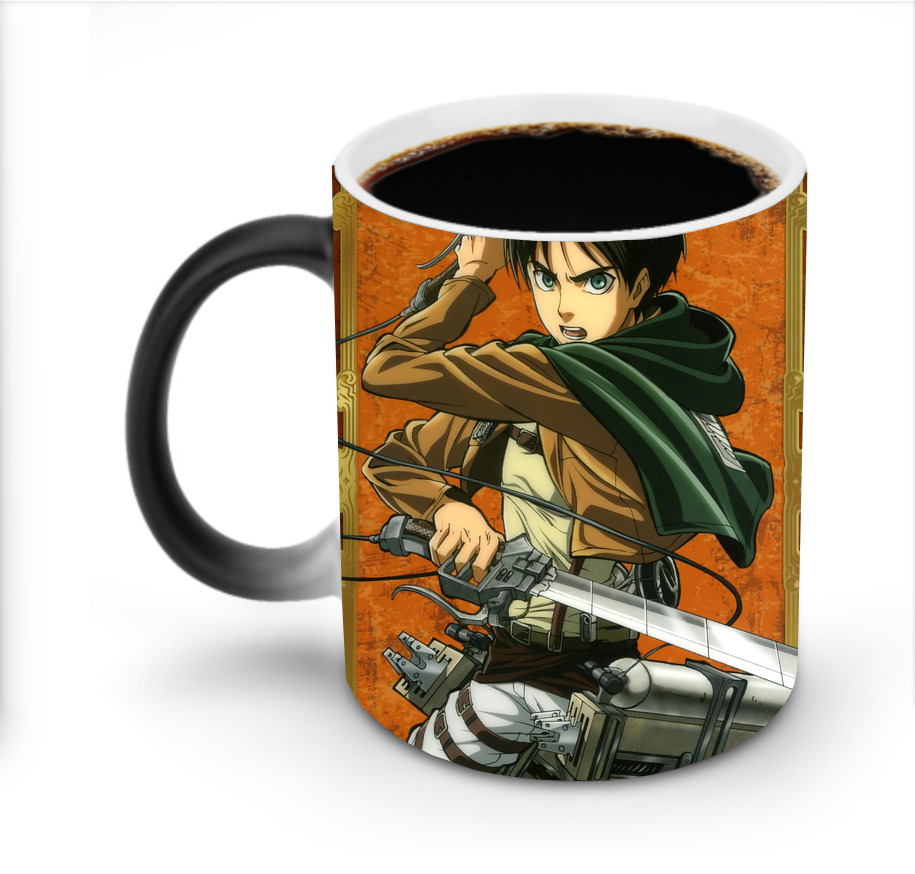 （画像用） 進撃の巨人 Attack on Titan 温度変色マグカップ