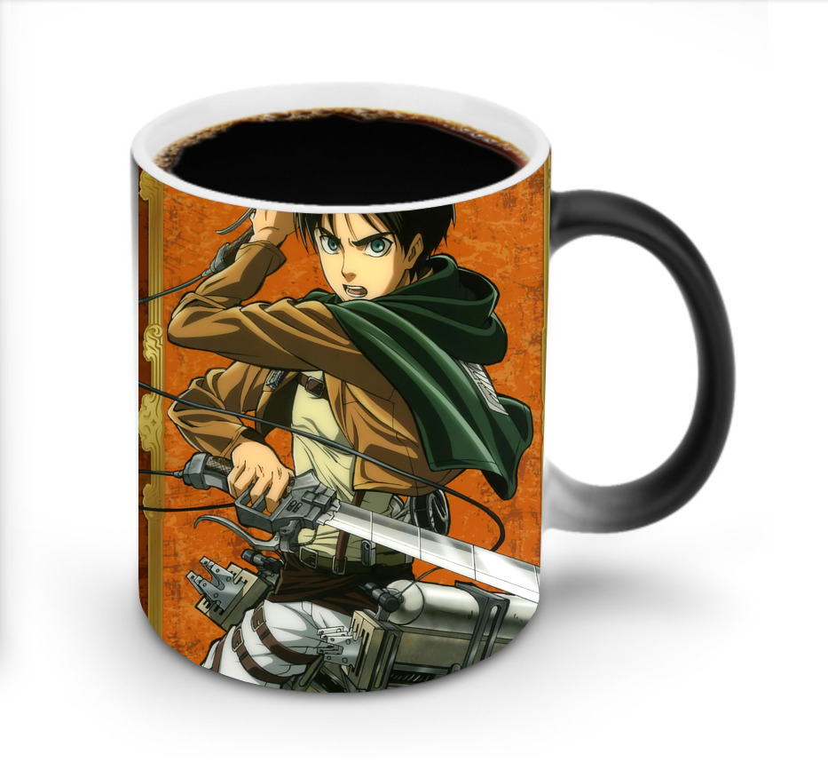 （画像用） 進撃の巨人 Attack on Titan 温度変色マグカップ