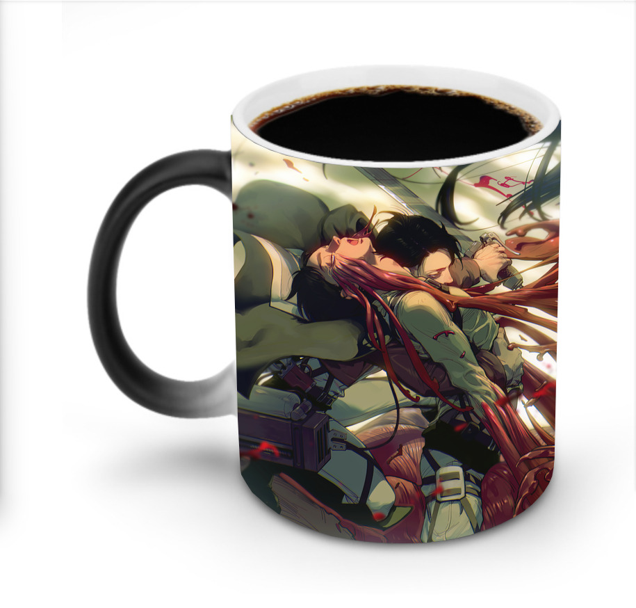 （画像用） 進撃の巨人 Attack on Titan 温度変色マグカップ